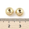 Rack Plating Brass Round Beads KK-A235-01G-06-2