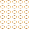 200Pcs 304 Stainless Steel Round Rings STAS-BBC0010-21A-7