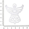 201 Stainless Steel Connector Charms SA-CBA5926-07-3