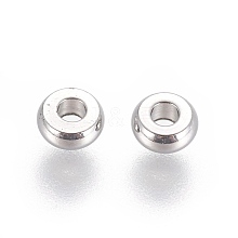 Tarnish Resistant 304 Stainless Steel Spacer Beads STAS-F205-02P-A