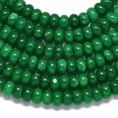 Natural Malaysia Jade Beads Strands G-B165-G01-6x10mm-11-1