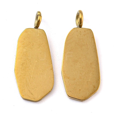 316 Surgical Stainless Steel Pendants STAS-G325-15G-1
