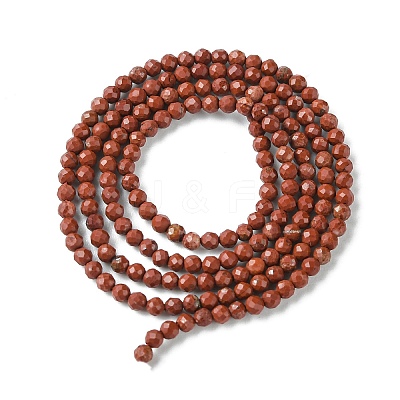 Natural Red Jasper Beads Strands G-F748-H01-01-1