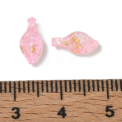 Transparent Acrylic and Gold Foil Pendants AC-CBAF9C1-04A-09-1