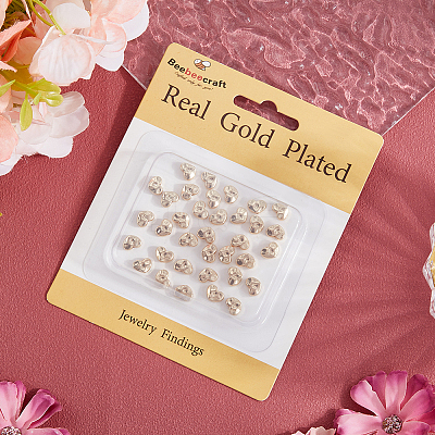 50Pcs Brass Beads KK-BBC0018-53-1