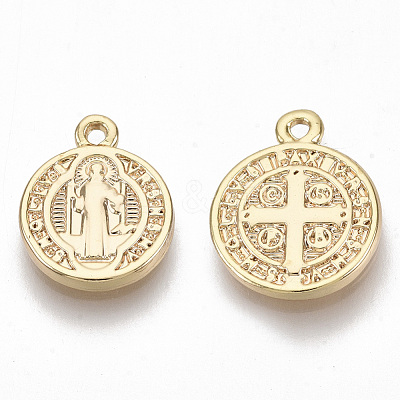 Brass Charms KK-S355-006G-NF-1