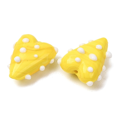 Handmade Lampwork Enamel Beads LAMP-Z025-01C-1