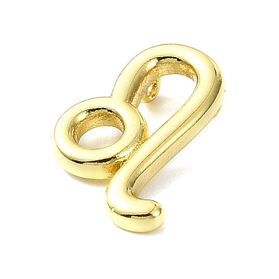 Rack Plating Brass Pendants KK-Q810-04F-G-1