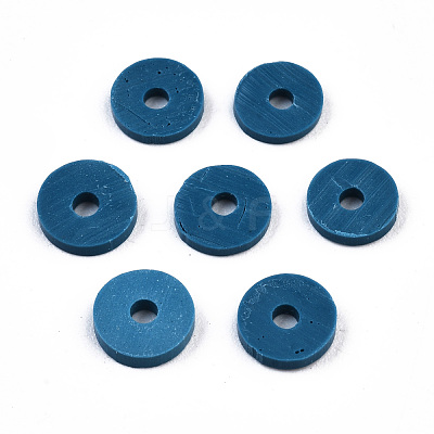 Handmade Polymer Clay Beads CLAY-R067-8.0mm-B44-1