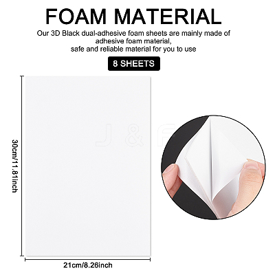 Sponge EVA Sheet Foam Paper Sets AJEW-BC0006-30B-01-1