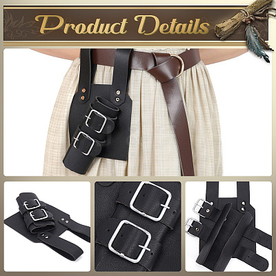 Medieval Retro Sword Holster AJEW-WH20006-74B-1