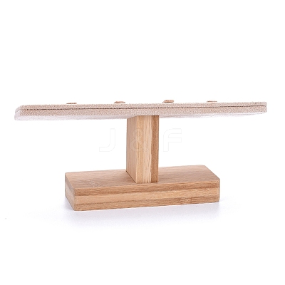 T-Bar Microfiber Cloth Ring Display Stands RDIS-I002-01A-1