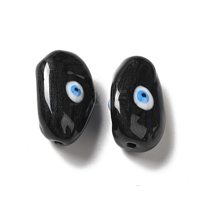 Opaque Glass Beads GLAA-E039-01-1