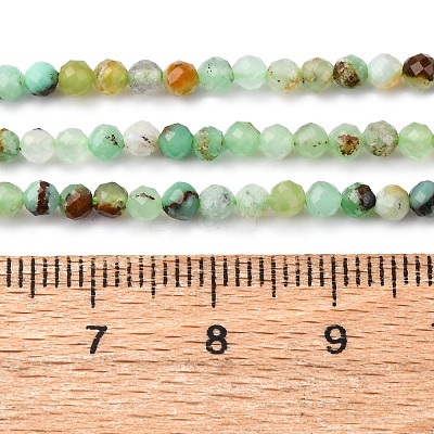 Natural Chrysoprase Beads Strands LS-G-RM2025-A01-3mm-1