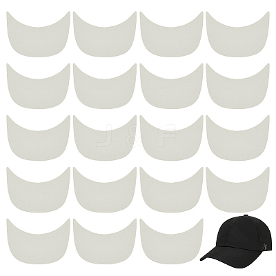 Plastic Hat Brim Board for Peaked Cap KY-WH0036-117-1