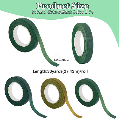 3 Rolls 3 Style Paper Tapes DIY-GF0011-33A-1