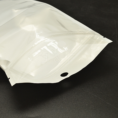 Pearl Film PVC Resealable Packaging Bags OPP-L001-02-14x17cm-1