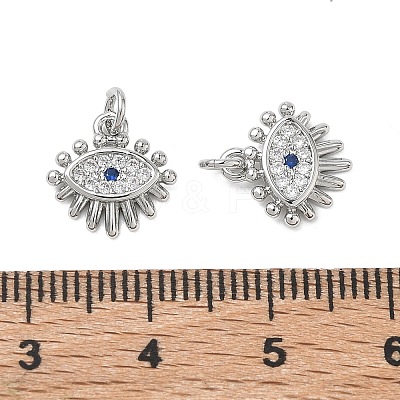 SHEGRACE Brass Cubic Zirconia Pendants XGRQ3K783-532P-1