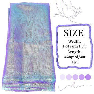 Laser Polyester Fabric AJEW-WH0314-49C-1