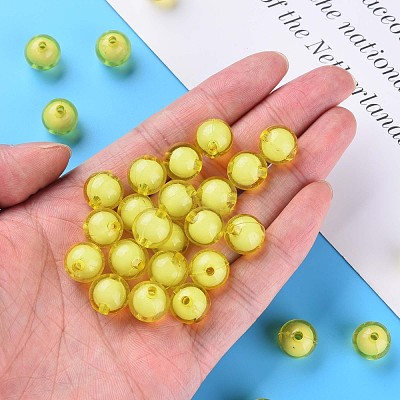 Transparent Acrylic Beads TACR-S152-16A-717-1