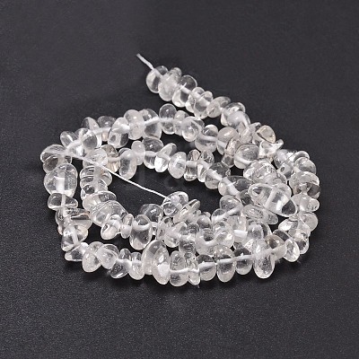 Natural Quartz Crystal Chip Beads Strands G-E271-103-1