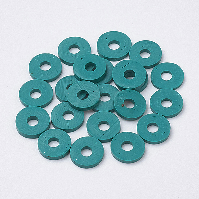 Handmade Polymer Clay Beads CLAY-R067-4.0mm-07-1