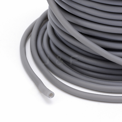 Hollow Pipe PVC Tubular Synthetic Rubber Cord RCOR-R007-2mm-10-1