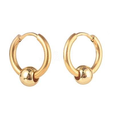 304 Stainless Steel Huggie Hoop Earrings EJEW-JE04555-02-1