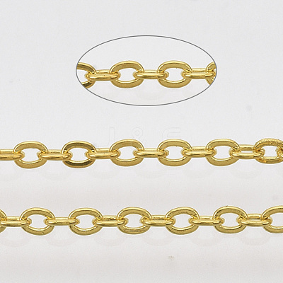 Brass Coated Iron Cable Chains CH-T002-05G-1