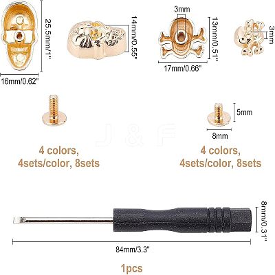 Alloy Studs Rivets PALLOY-OC0002-10-RS-1