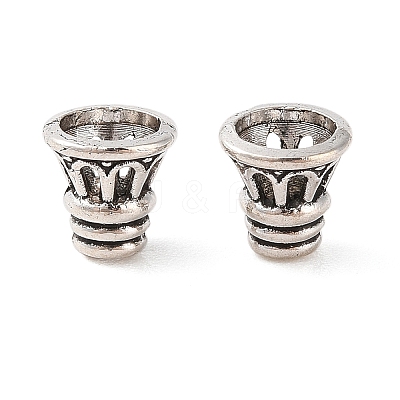 Tibetan Style Alloy Bead Cone FIND-C060-031A-AS-1