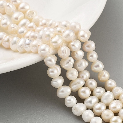 Natural Cultured Freshwater Pearl Beads Strands PEAR-C003-12B-1