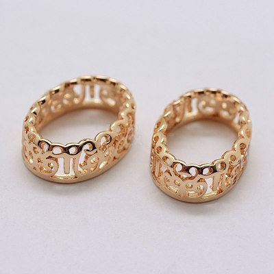 Brass Sew on Prong Settings KK-E753-01LG-10x14-1