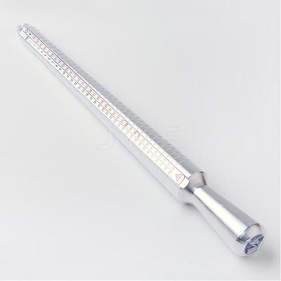 Aluminium Alloy Ring Size Sticks TOOL-R106-06-1