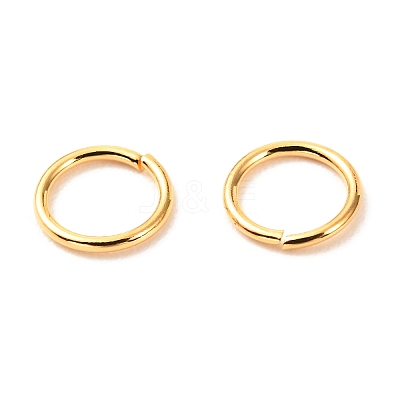 Brass Open Jump Rings X-KK-F824-108C-G-1