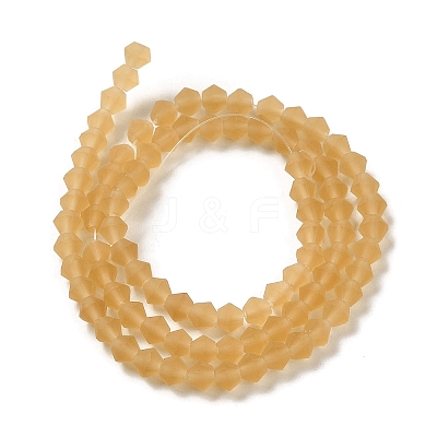 Imitate Austrian Crystal Frosted Glass Beads Strands LS-EGLA-A039-T6mm-MD18-1