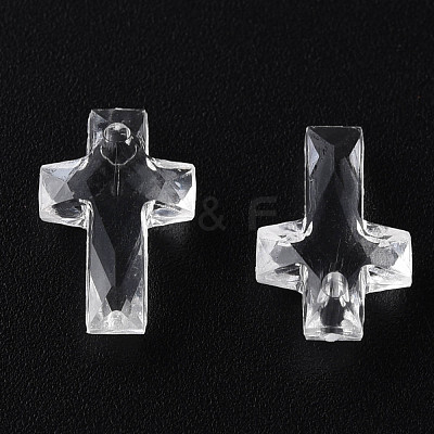 Transparent Acrylic Pendants MACR-S373-130-B01-1