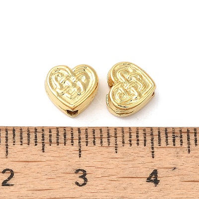 Rack Plating Brass Beads KK-S375-04G-1