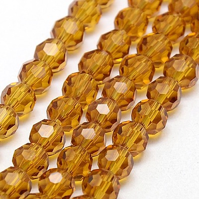 Glass Beads Strands X-EGLA-J042-6mm-04-1