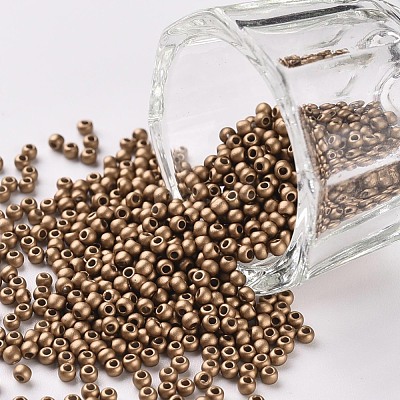 11/0 FGB Grade A Baking Paint Glass Seed Beads X-SEED-N001-A-1037-1