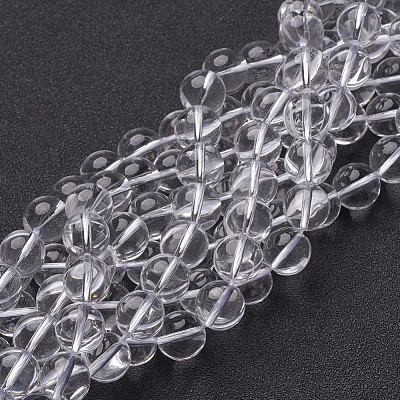 Synthetic Quartz Crystal Beads Strands GSR4mmA039-1-1