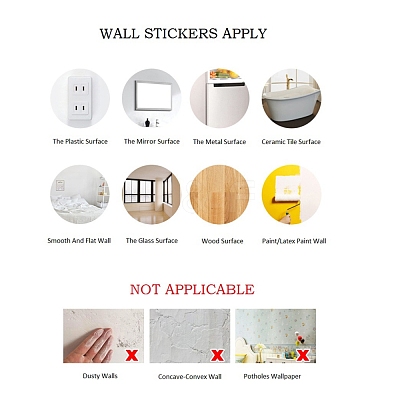 Acrylic Self Adhesive Furniture Films DIY-WH0224-80-1
