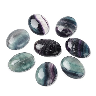 Natural Fluorite Cabochons G-H288-01A-1