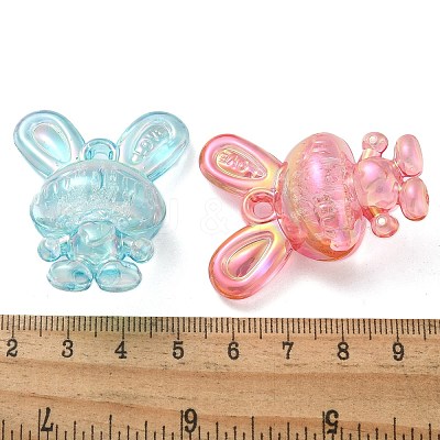 Transparent Acrylic Pendants PACR-Q008-23-1