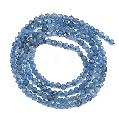 Natural Devil Blue Aquamarine Beads Strands GG-CBAF158-D01-03-1