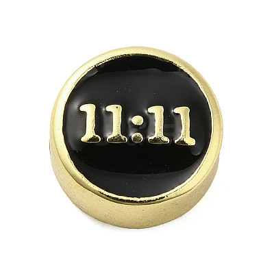 Rack Plating Brass Enamel Beads KK-Q784-37G-01-1