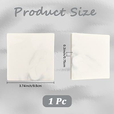 Marble Pattern Porcelain Wax Seal Mats AJEW-WH20007-82A-02-1