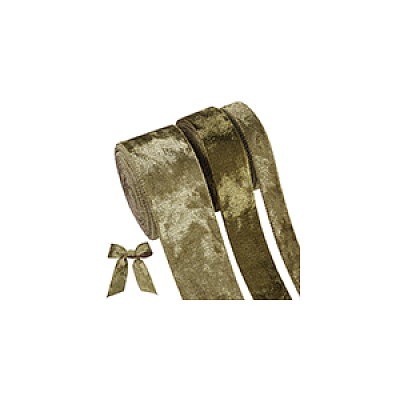 15 Yards 3 Styles Polyester Single Face Velvet Ribbons SRIB-BC0001-31D-1