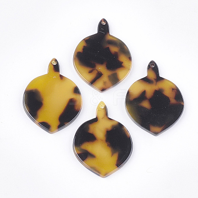 Cellulose Acetate(Resin) Pendants KY-T011-03A-03-1