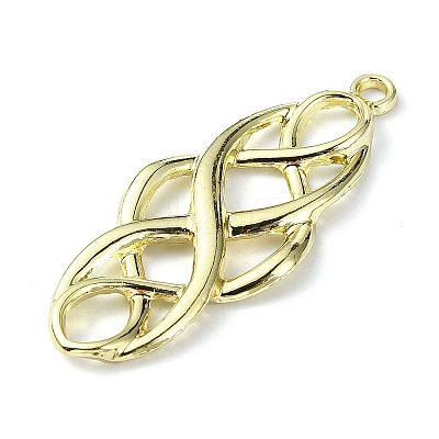 Rack Plating Alloy Pendants PALLOY-K023-01G-1